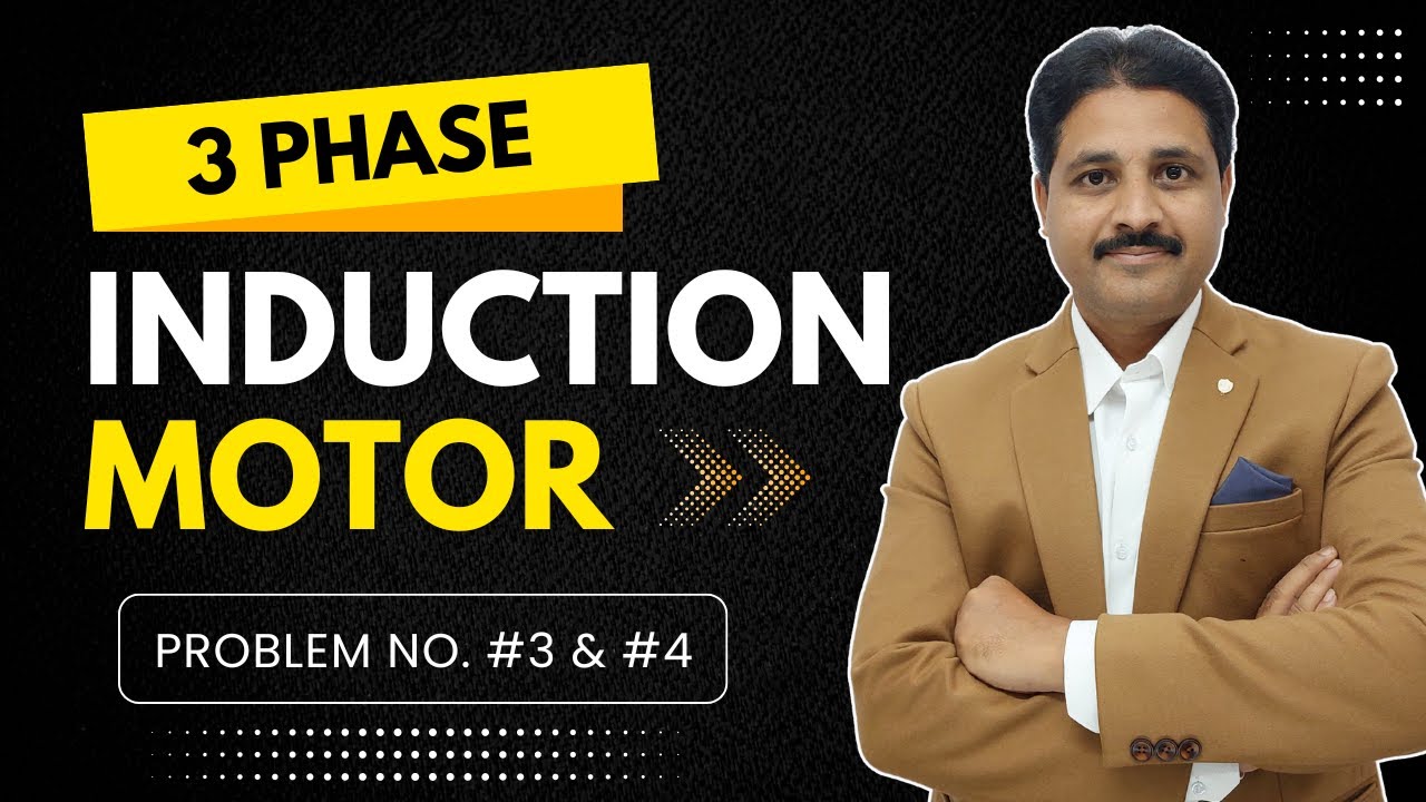 THREE PHASE INDUCTION MOTOR SOLVED PROBLEM 3 AND 4 IN ELECTRICAL ...