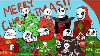 комикс андертейл/Christmas party/comics undertale Christmas party(рус.дуб.)/comics undertale/#2