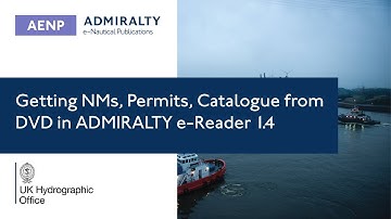 6. Getting NMs, Permits, Catalogue from DVD in ADMIRALTY e-Reader 1.4