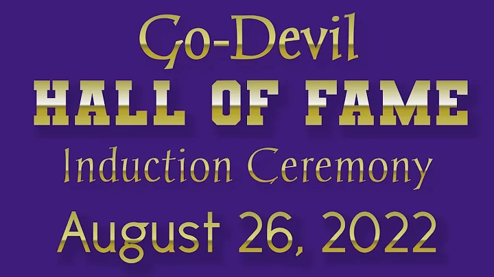 2022 Go-Devil Hall of Fame Induction Ceremony
