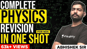Physics Full Syllabus Marathon For NDA 1 2022😯 Quick Revision | One Shot Video | Learn WIth Sumit