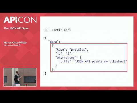The JSON API Spec