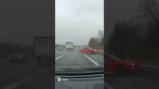 Crazy Driver Caught On Dashcam