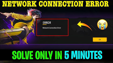 Free Fire Network Connection Error Problem Solution | FF Network Error Problem Kaise Thik Karen