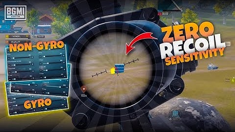 ✅ BGMI 4.1 Best Gyroscope Sensitivity | No Recoil Settings 2025Why this one?