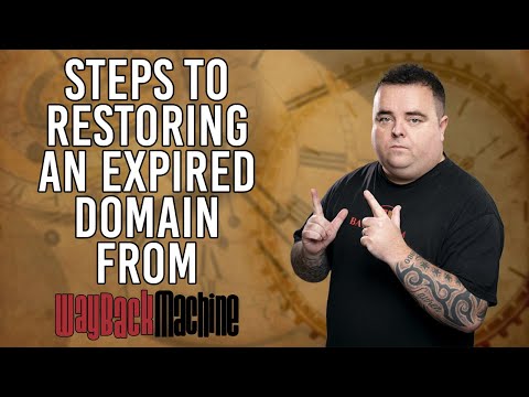 Video: How To Restore A Domain