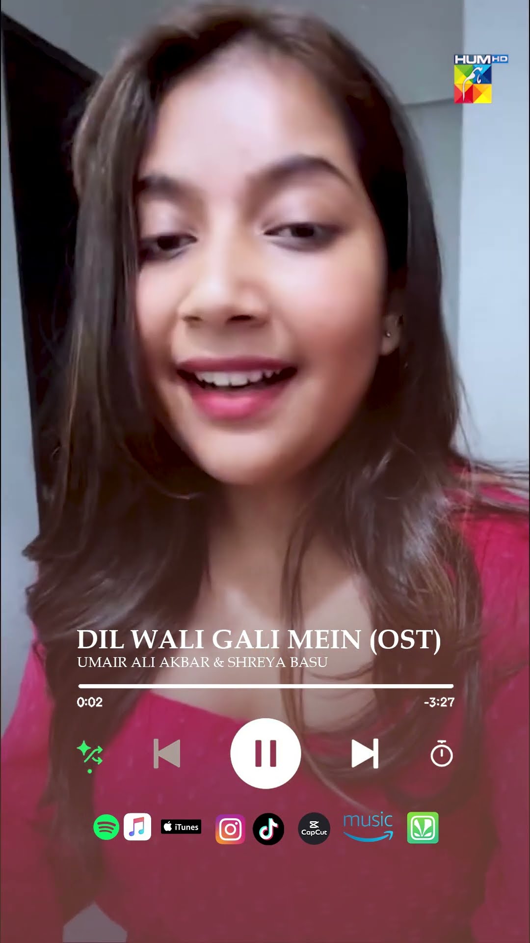 Sherya Basu just sang her favorite lines from Dil Wali Gali Mein OST—now it's your turn! ?✨