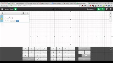 Desmos: creating sliders for graphs