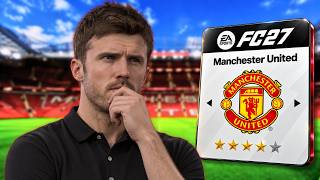 Hyper Realistic MANCHESTER UNITED Rebuild With MICHAEL CARRICK in FC27