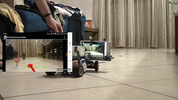 Autonomous Driving - Stop, Vehicle and Traffic Light Recognition (EV3 Lego Mindstorm)