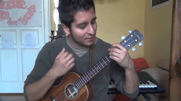 Sailing Ukulele Tutorial (German) Picking und Strumming
