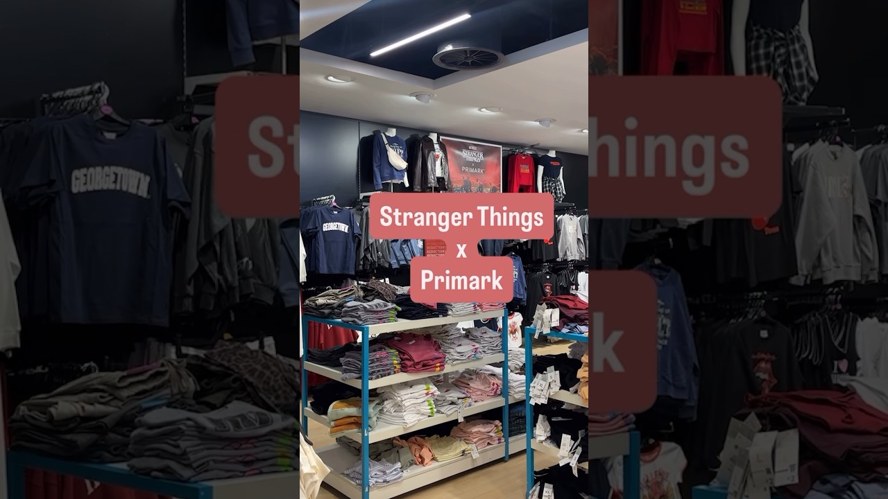 Strange Things X Primark 