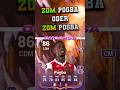 Welchen Pogba nehmen? - ZDM oder ZOM!? #shorts #fc26 #sbc #ultimateteam #pogba