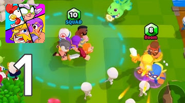 Squad Busters - Gameplay Walkthrough Part 1 - Tutorial (iOS, Android)