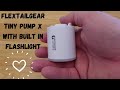 Flextailgear Tiny Pump X with Flashlight will it fill 4 large air mats?