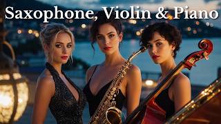 Nafplio Moonlight 🌙🎷 Soft Saxophone, Violin & Piano Jazz for Deep Sleep & Relaxation screenshot 4