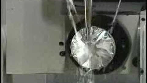 Methods Machine Tools Fanuc Robodrill 5-Axis Impeller Blade