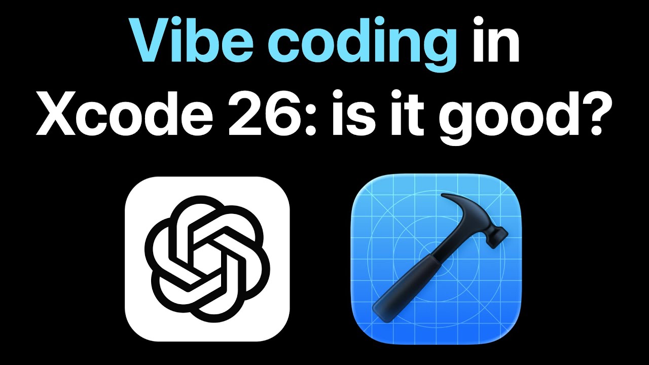Vibe coding in Xcode 26: is it good? 🤖 - YouTube