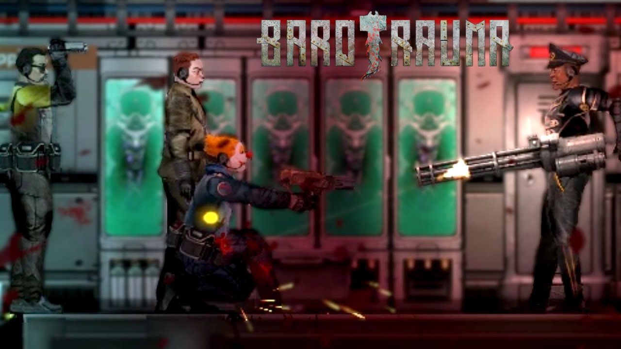 The (totally) unhinged submarine crew in Barotrauma