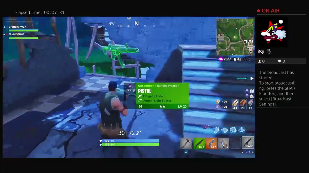 CraftBeerMan's Live PS4 Broadcast