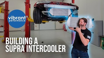 The BEST way to Build a Supra Intercooler