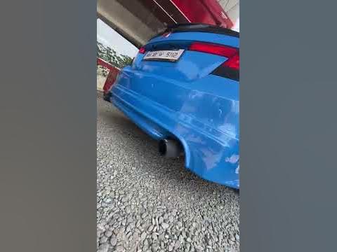 honda accord full system exhaust with 2 catconvertor - YouTube