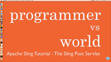 Apache Sling Tutorial - Building An Application Part 3 - Post Servlet