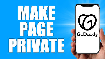 How To Make Page Private In GoDaddy Website Builder 2024