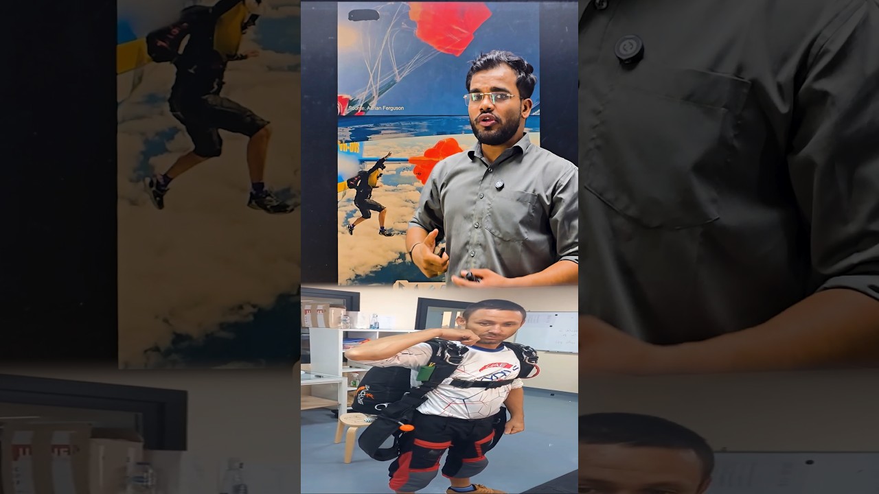How can you save life if your parachute not work #science #education #physics #learning #experiment