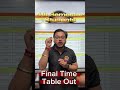 🚨 AKTU Tentative Time Table AGAIN CHANGED 😱 | Students Shocked! | Final Update 🔥 #AKTUUpdate 