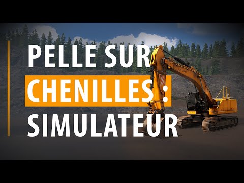 🔸 Apprenez à CONDUIRE UNE PELLE SUR CHENILLES avec les SIMULATEURS Acreos !