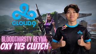 MVP 379 ACS 31 Kills No Overtime!!! C9 OXY Reyna😈 VOD!