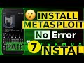 how to install Metasploit v6.1.40 in Termux Without any ERROR 2022 Tutorial ? | Termux metasploit