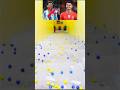 Messi vs Ronaldo Bottle Challenge 😱 Who Wins? #short #viral