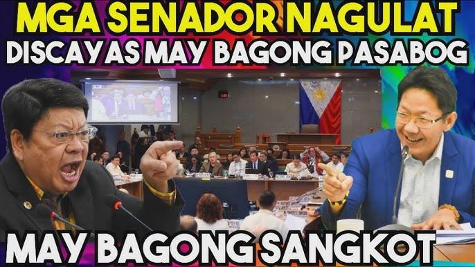 GRABE! DISCAYA may ILALABAS na mga BAGONG PANGALAN sa SENADO? Ayon sa 24  Oras