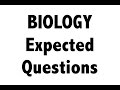 Expected Biology / science MCQ questions for SSC CGL / RAILWAYS