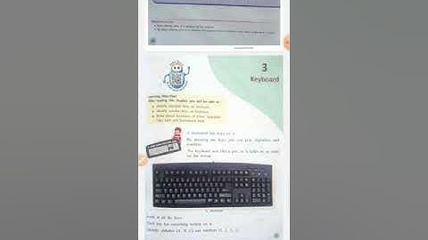 CLASS 1, COMPUTER, CHAPTER #3 KEYBOARD PAGE # 21, 22, 23 TEACHER NAILA SAHAR
