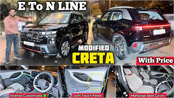 2025 Hyundai Creta Base To Top Modified With Price ✅ Creta E to N Line Modified With Price