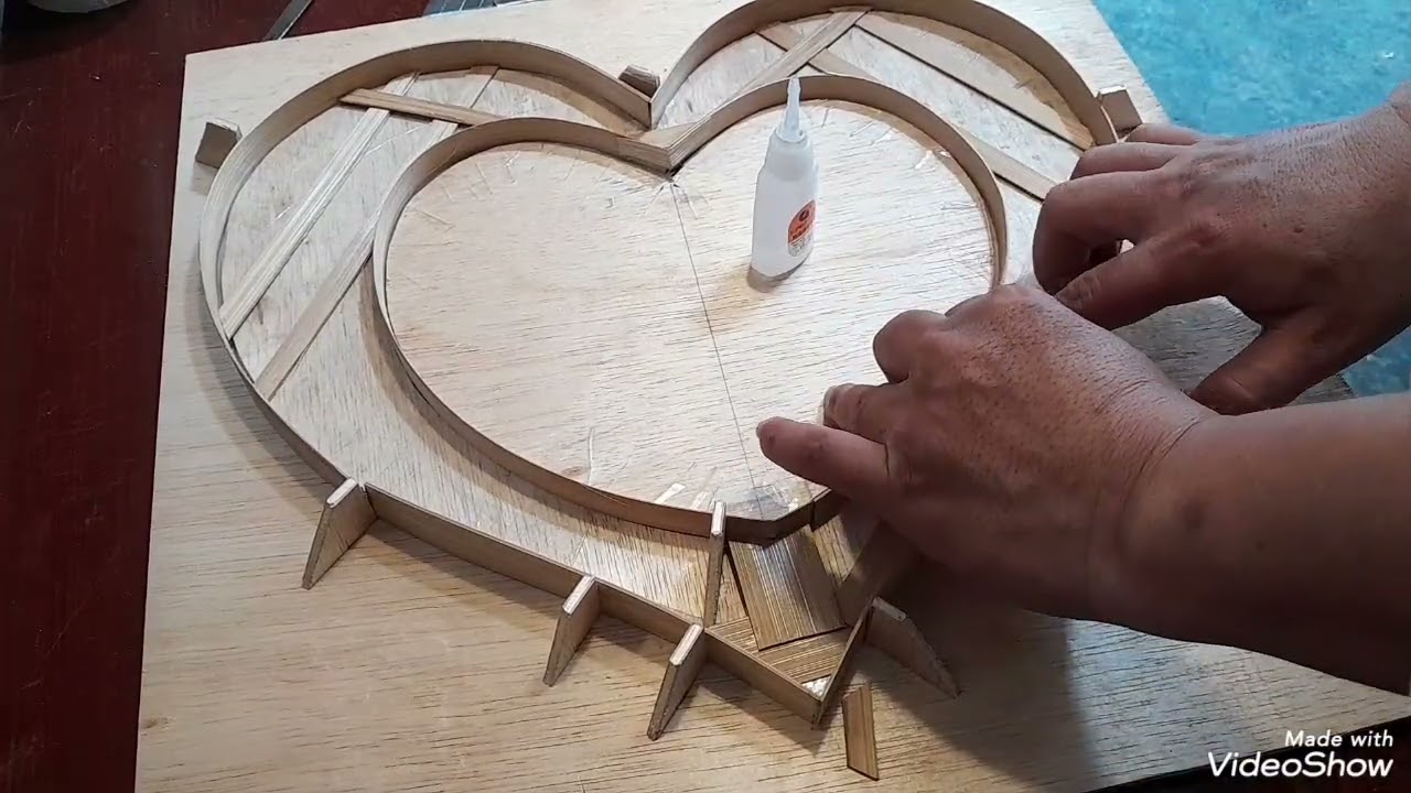 Heart photo frame (tutorial)