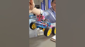 Object follower Robot #electronics #robotics #education