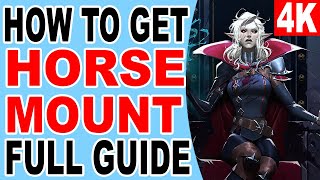 V Rising How to Subdue a Horse using Dominate Mount - How to Find and Get Best Horse