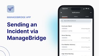 Sending an Incident via ManageBridge | ManageBridge App screenshot 1