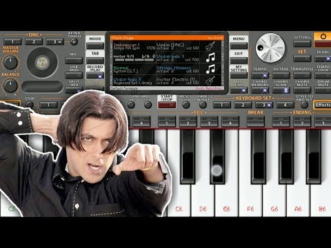 Tere Naam | Salman Khan | Mobile Instrumental Music On ORG 2020 | Piano Star