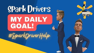 Spark Drivers - My daily goal while delivering! #SparkDriverHelp