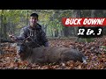 Rutting BUCK DOWN During a Cold Front! 20 Yard Shot! - PA Archery Hunting 2020