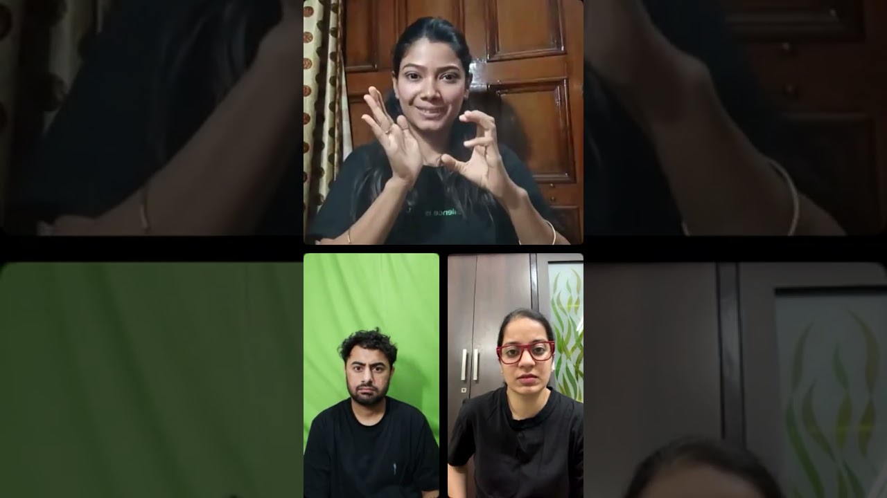 Deaf Usher Awareness || Yash & Ravneet Kaur || Part -II