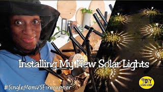 Installing New Solar Lights