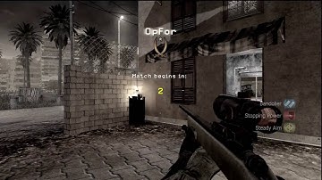 COD 4 Spawn Shot