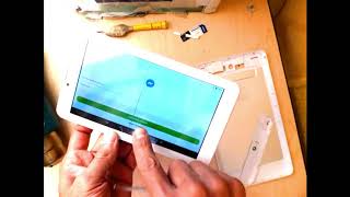 Como Quitar, Cambiar Touch Dañado Tablet Techpad Sin Dañar La Pantalla Touch No Responde Solucion