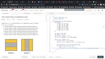 LeetCode1391. Check Valid Path - BFS